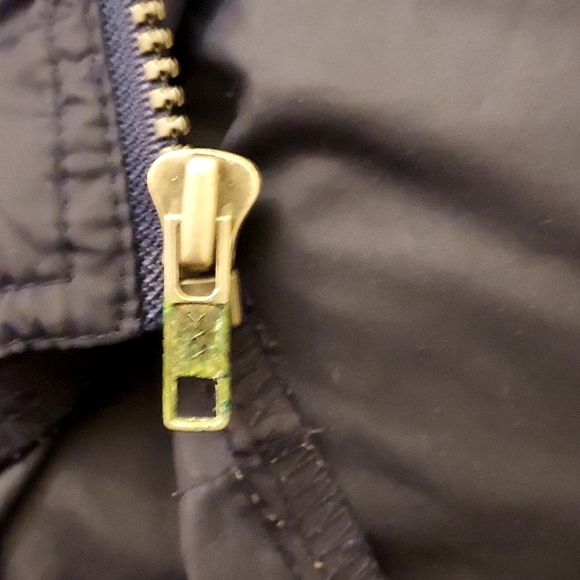 Adidas Essentials Navy 3 white Stripewindbreaker Men Large - Picture 8 of 9